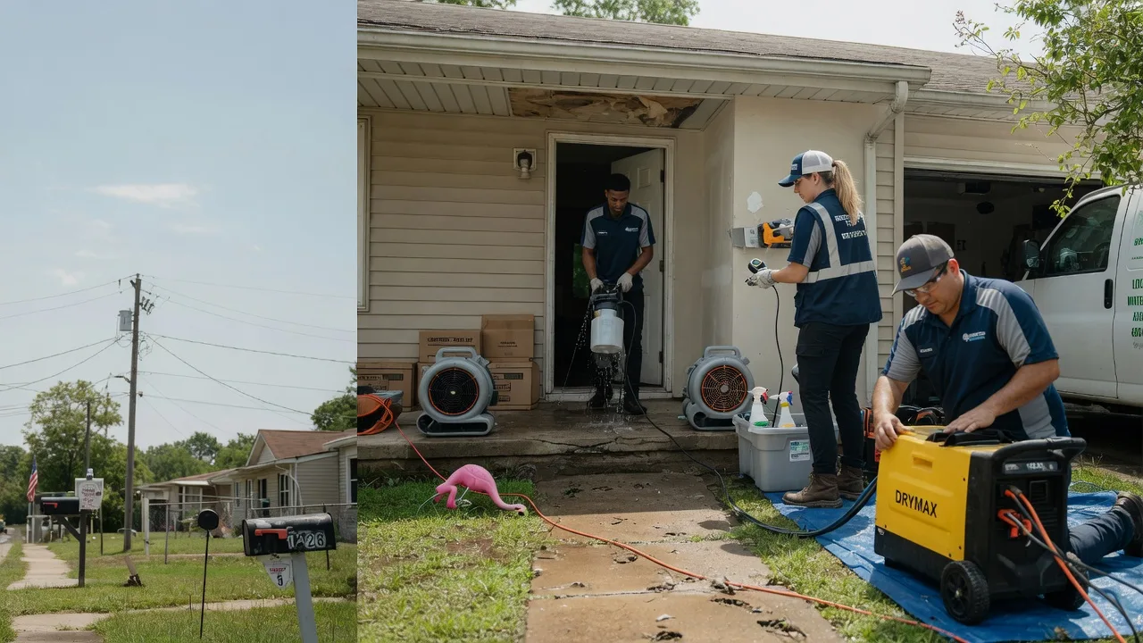 Storm Damage Water Removal in Kirbyville, MO near me